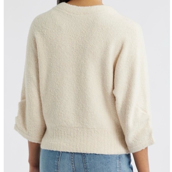 Wit & Wisdom Cream Crew Neck Sweater - Picture 2 of 13